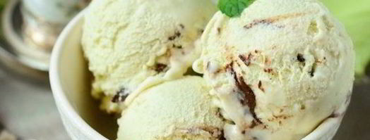 мятное мороженое с шоколадом. Шаг 2