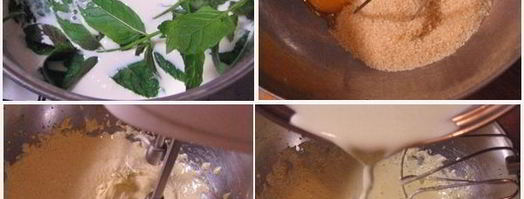 мятное мороженое с шоколадом. Шаг 3