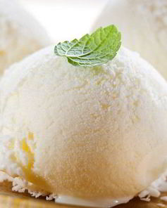 Нежное сливочно-ванильное мороженое