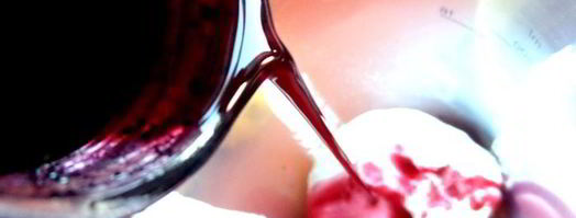 прохладный коктейль из мороженого с черникой. Шаг 3