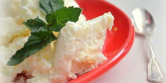 Рисовое мороженое без яиц