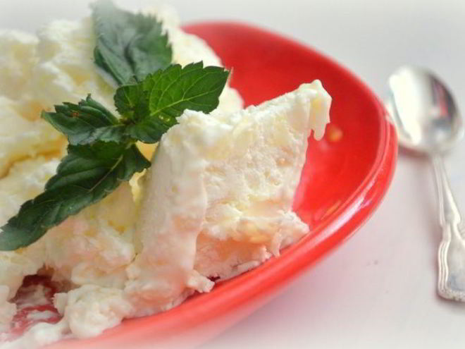 Рецепт рисового мороженого без яиц