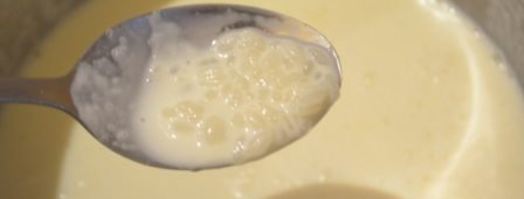 рисовое мороженое без яиц. Шаг 2