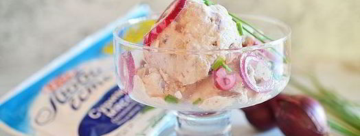 селедочное мороженое с крабовой крошкой. Шаг 11