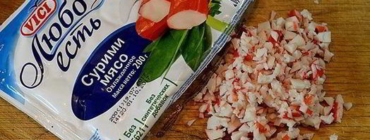 селедочное мороженое с крабовой крошкой. Шаг 7