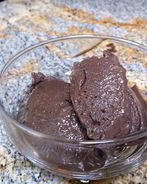 Шоколадное мороженое c авокадо