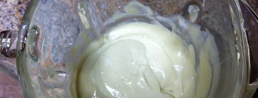 шоколадное мороженое c авокадо. Шаг 2