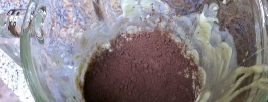 шоколадное мороженое c авокадо. Шаг 3