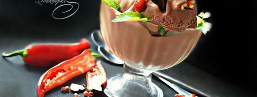 шоколадное мороженое c красным перцем. Шаг 8