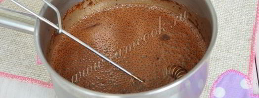 шоколадное мороженое с дропсами. Шаг 3