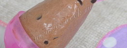 шоколадное мороженое с дропсами. Шаг 12