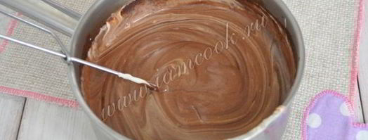 шоколадное мороженое с дропсами. Шаг 6