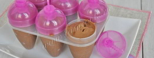 шоколадное мороженое с дропсами. Шаг 9