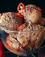 Шоколадное мороженое с острым перцем