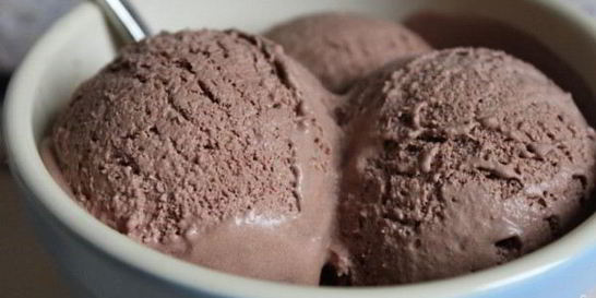 Шоколадное мороженое