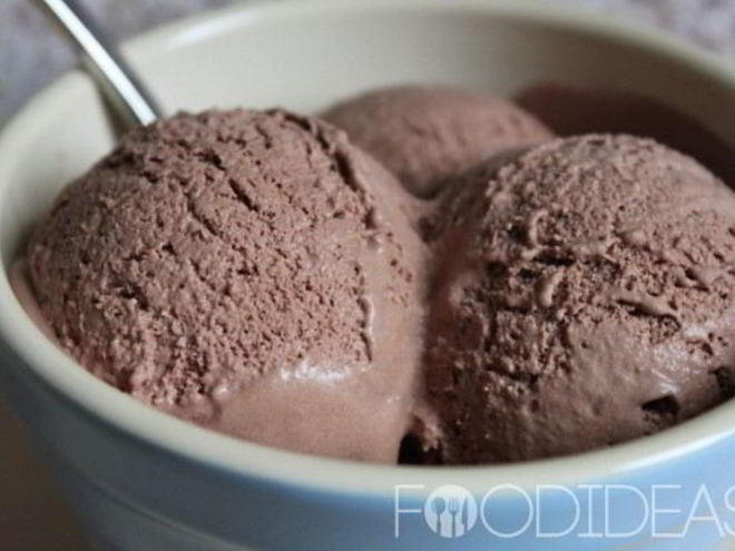 Рецепт шоколадного мороженого
