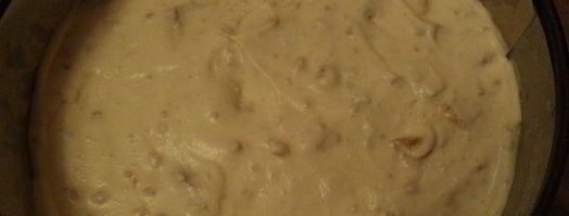 торт-мороженое с меренгой и фруктами. Шаг 7