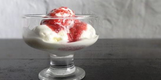 Творожное мороженое