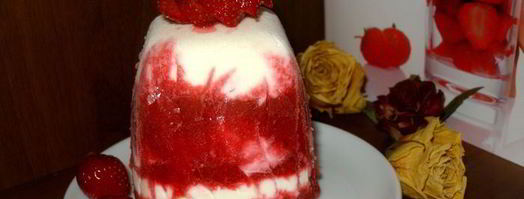 творожный торт-мороженое с клубникой. Шаг 11