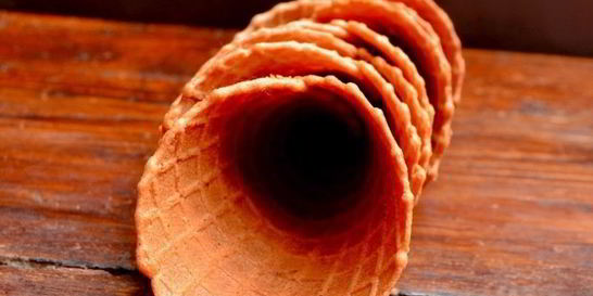 Вафельные стаканчики для мороженого