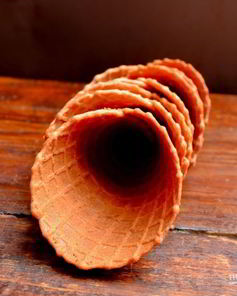 Вафельные стаканчики для мороженого