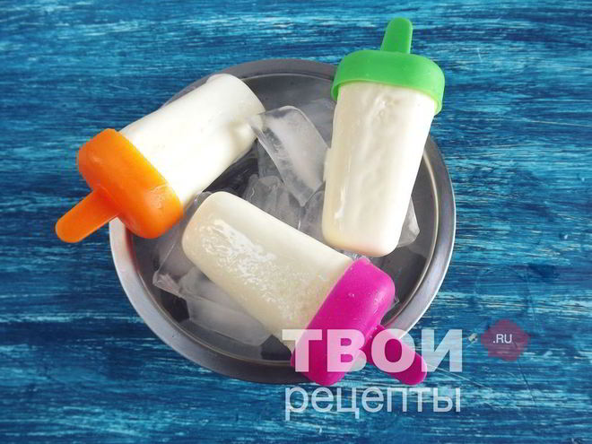 Рецепт ванильного мороженого