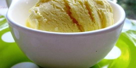 Яблочное мороженое