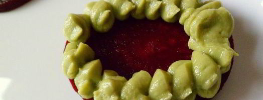 башенки из свеклы с муссом из авокадо. Шаг 4