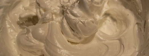 безе с шоколадным муссом и фруктами. Шаг 4