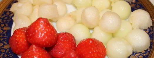 безе с шоколадным муссом и фруктами. Шаг 6