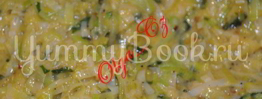 филе трески, запеченнoе в муссе из лука-порея и базилика. Шаг 2