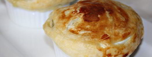 грушевый мусс запеченный под слоеным тестом. Шаг 4