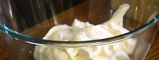 йогуртовый мусс с малиной и мятой. Шаг 6