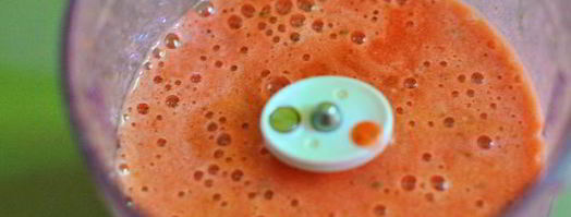 клубничный мусс с кинзой. Шаг 4