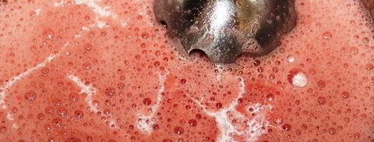 клубничный мусс в клубнике. Шаг 4