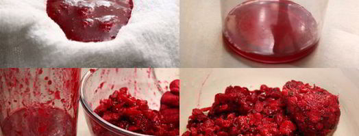клюквенный мусс. Шаг 2