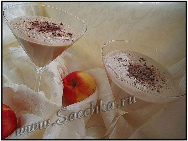 Рецепт кофейно-творожного мусс