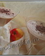 Кофейно-творожный мусс