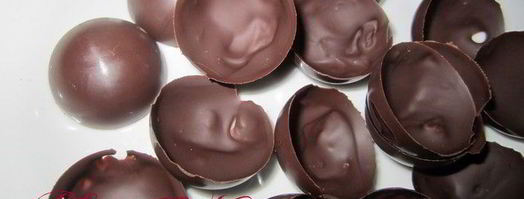 конфеты с черничным муссом. Шаг 2