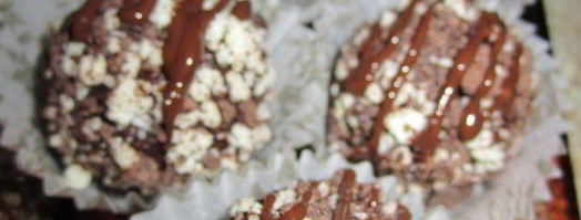 конфеты с черничным муссом. Шаг 8