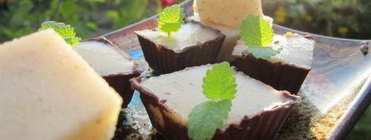 конфеты с грушово-мятным муссом. Шаг 3