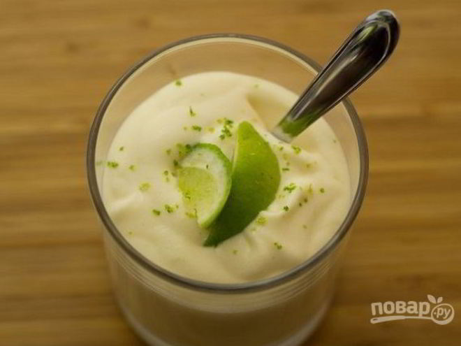 Рецепт лаймового мусса