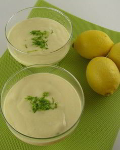 Лимонно-лаймовый мусс с маскарпоне