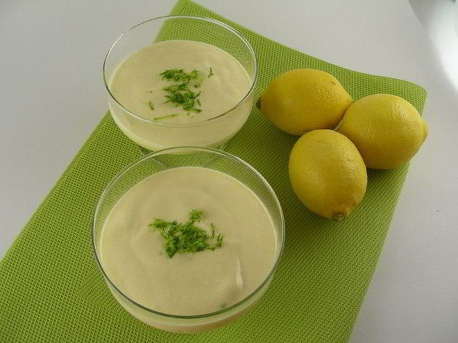 Рецепт лимонно-лаймового мусс с маскарпоне