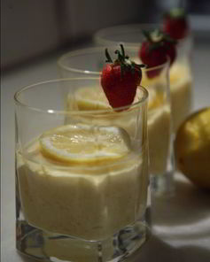 Лимонно-медовый мусс