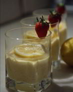 Лимонно-медовый мусс