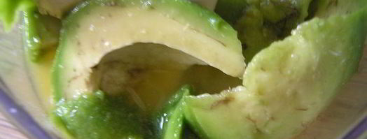 мусс из авокадо с апельсином. Шаг 2