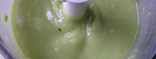 мусс из авокадо с апельсином. Шаг 3