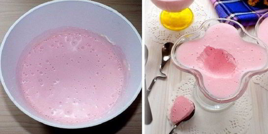 Мусс из киселя