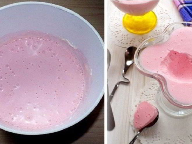 Рецепт мусса из киселя